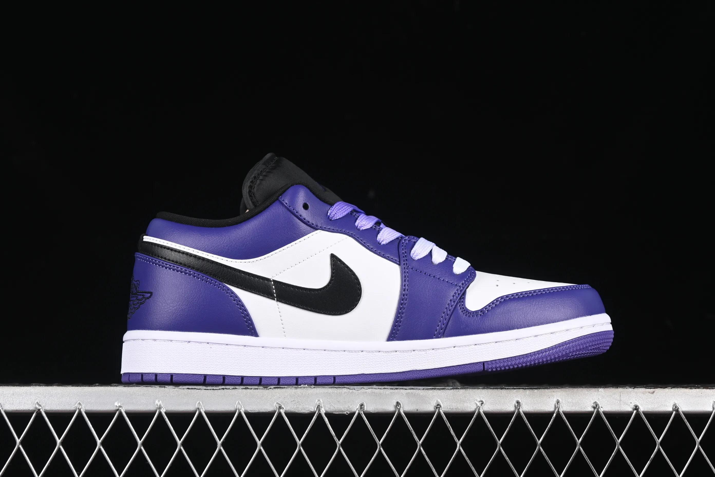 All categories Air Jordan Jordan series basketball shoes Air Jordan 1 Low Air Jordan 1 Low AJ1 Joe 1 grape purple low-top basketball shoes 553558-500